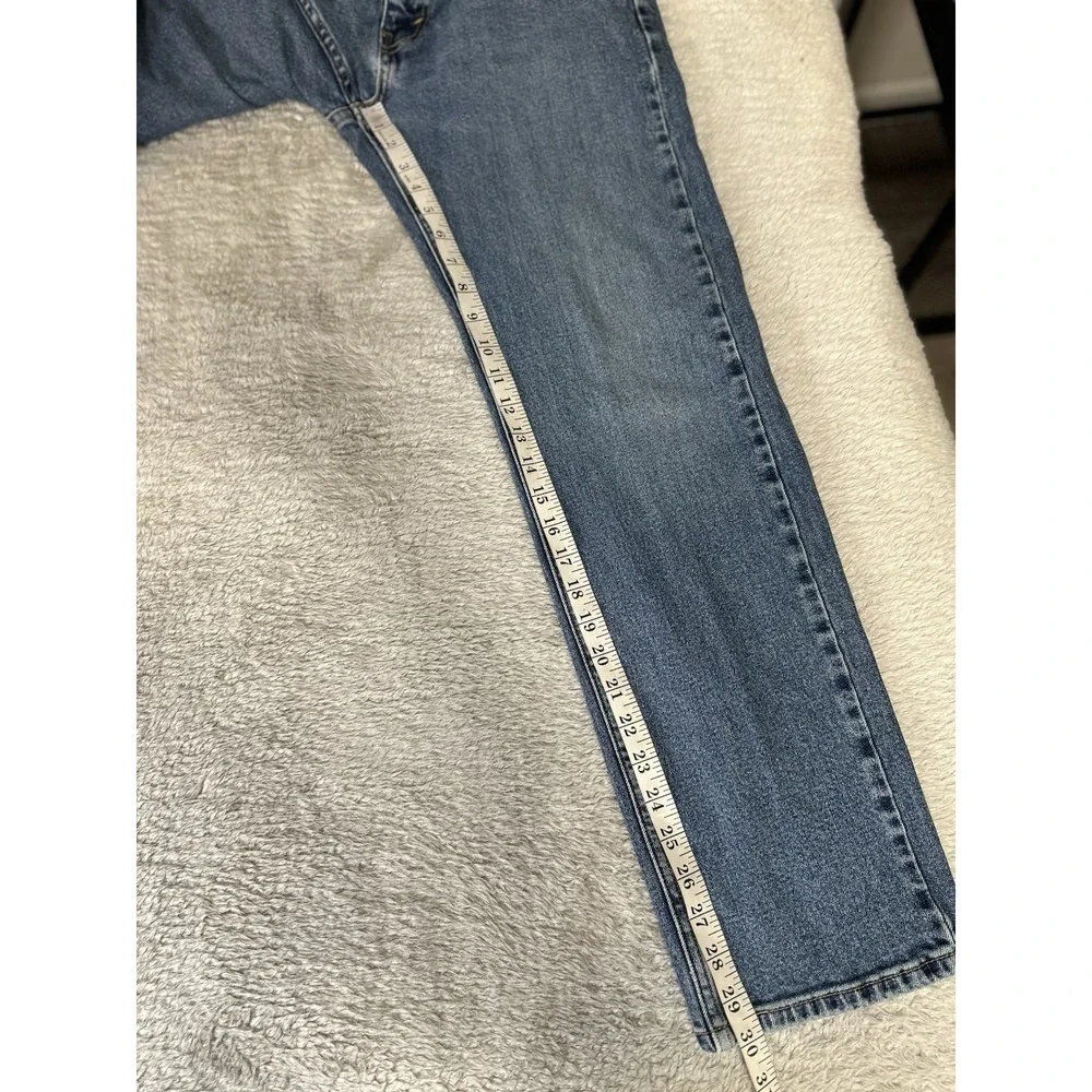 Levi's 505 Mens Straight Denim Jeans Size 32x30 Pants‎ Distressed Ankle